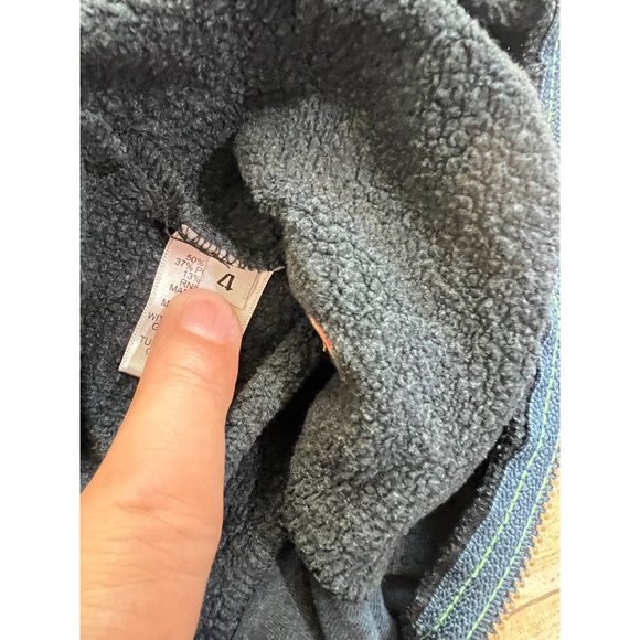 Aviator Nation Kids North Shore Zip Hoodie in Vintage Charcoal - Picture 5 of 6